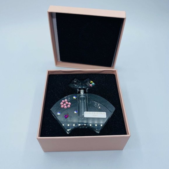 JUDITH RIPKA Crystal Perfume Bottle Signed Gems NH - Picture 7 of 9